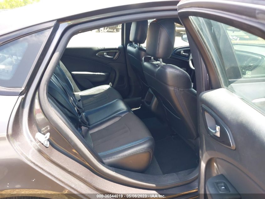 2015 CHRYSLER 200 S - 1C3CCCBG3FN514960