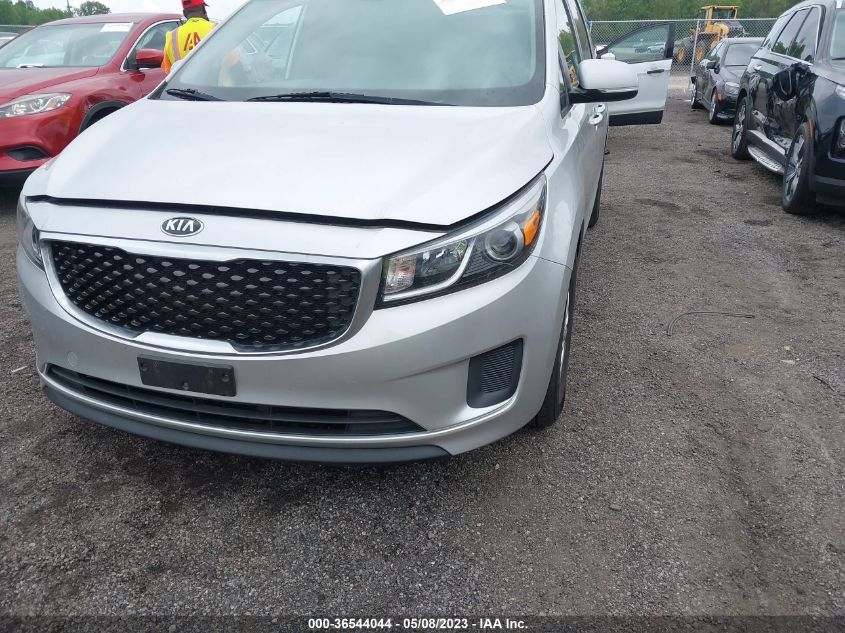 2015 KIA SEDONA LX - KNDMB5C14F6057286