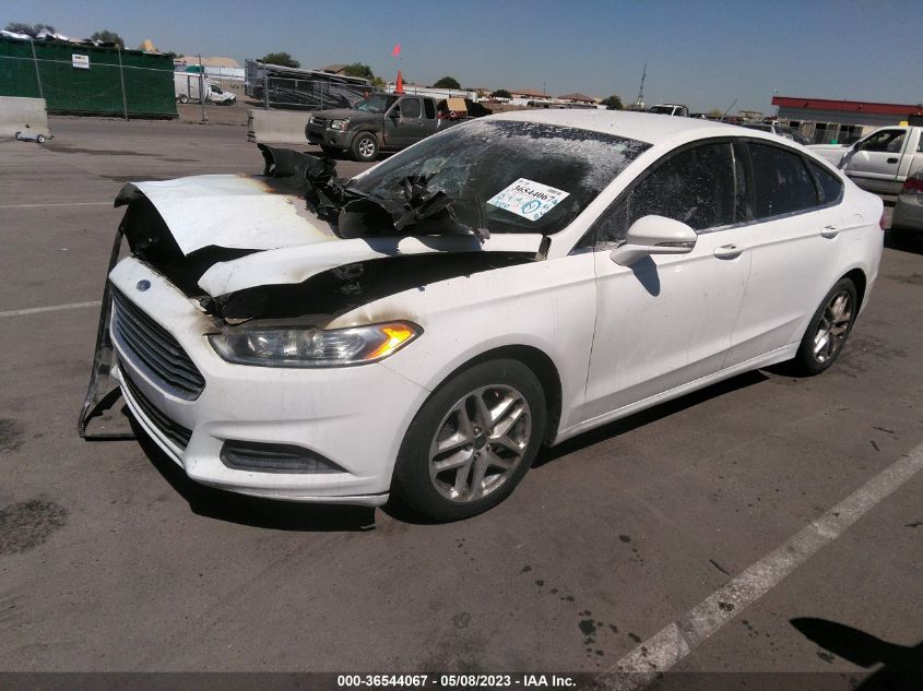 2016 FORD FUSION SE - 3FA6P0HD6GR282125