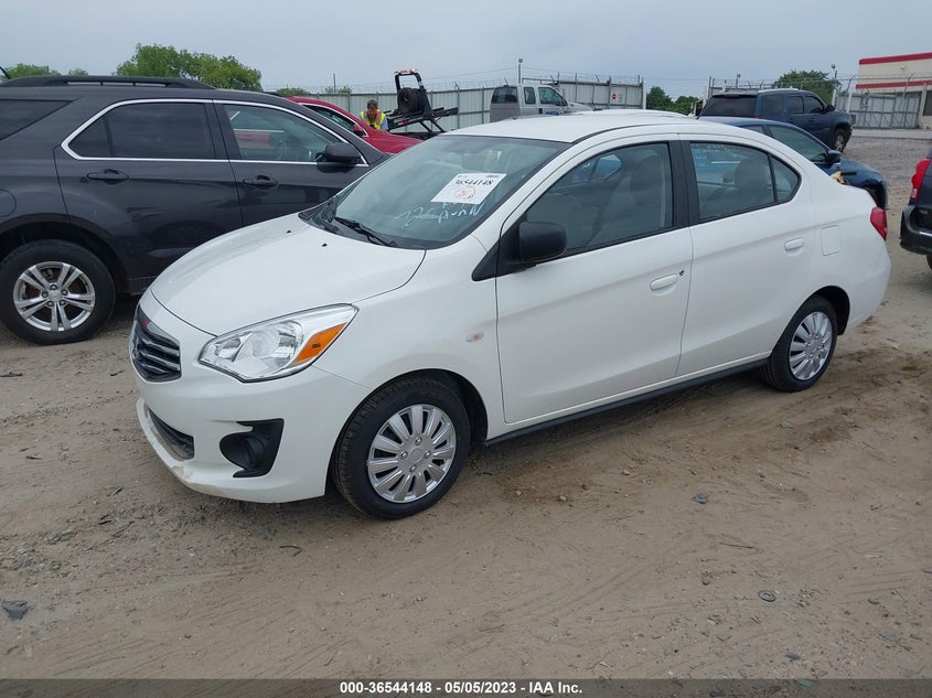 VIN ML32F3FJ8KHF07439 2019 MITSUBISHI MIRAGE G4 ES/RF