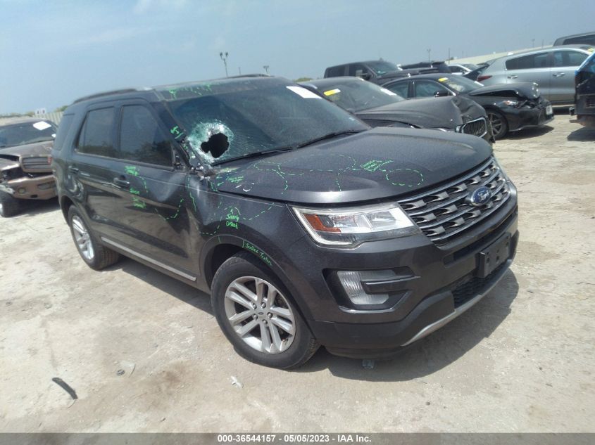 2016 FORD EXPLORER XLT - 1FM5K7DHXGGD27091