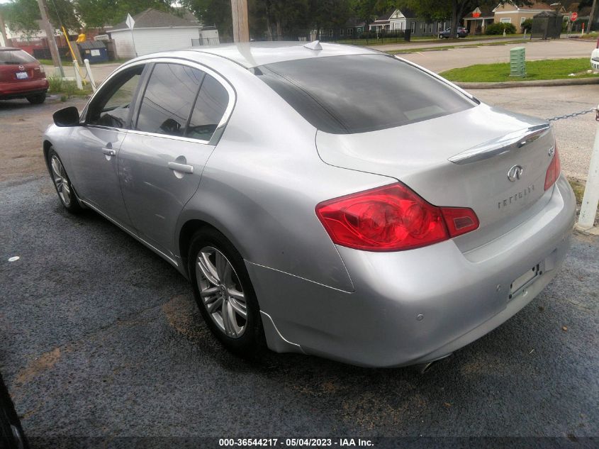 2013 INFINITI G37 SEDAN JOURNEY - JN1CV6AP0DM723961