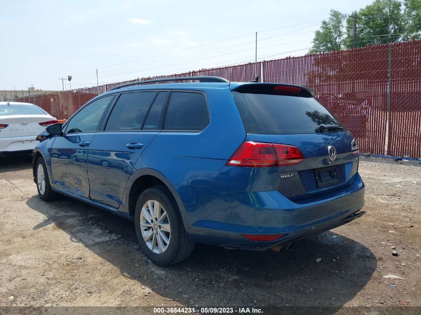 2016 VOLKSWAGEN GOLF SPORTWAGEN TSI S 3VWC17AU0GM503276