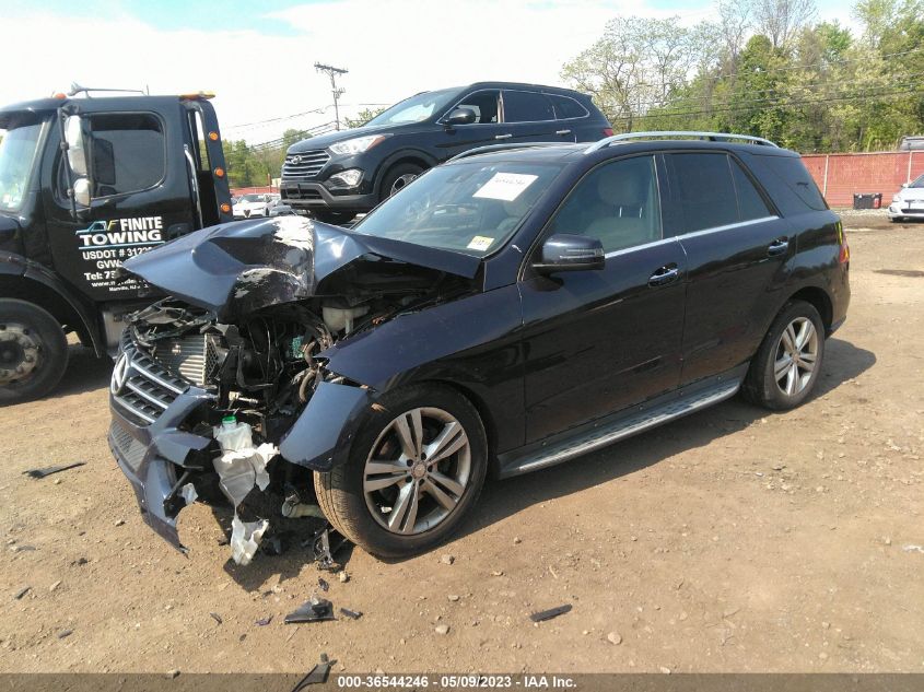 2015 MERCEDES-BENZ M-CLASS ML 250 BLUETEC - 4JGDA0EBXFA486100