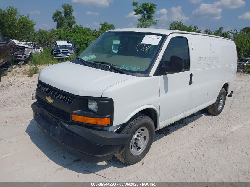 2017 CHEVROLET EXPRESS CARGO VAN - 1GCWGAFF5H1304308