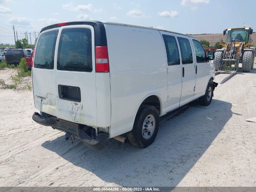 2017 CHEVROLET EXPRESS CARGO VAN - 1GCWGAFF5H1304308