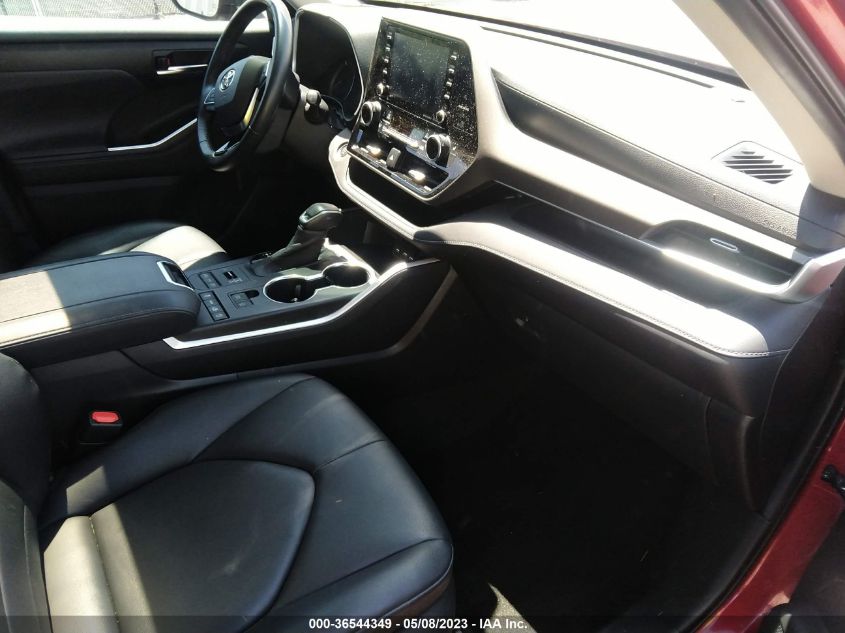 2020 TOYOTA HIGHLANDER XLE - 5TDHZRBHXLS009449