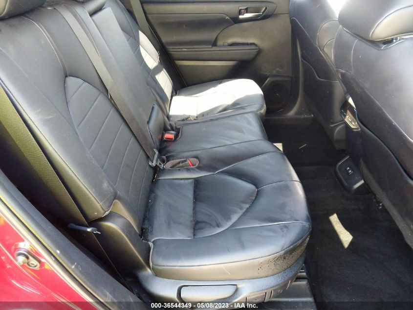 2020 TOYOTA HIGHLANDER XLE - 5TDHZRBHXLS009449