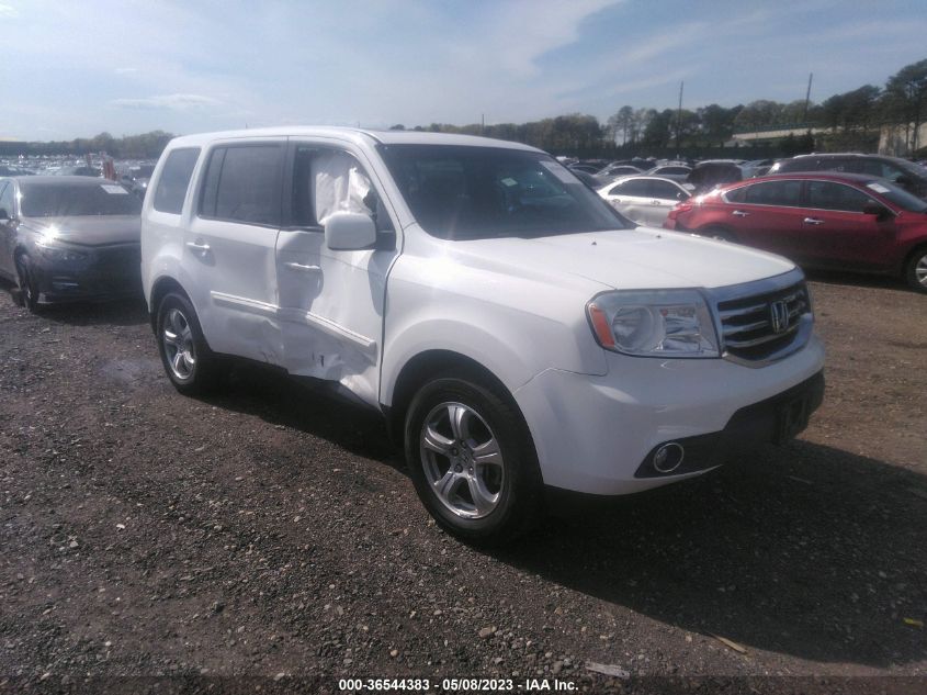 2014 HONDA PILOT EX-L - 5FNYF3H51EB015280