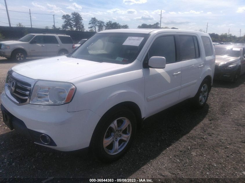 2014 HONDA PILOT EX-L - 5FNYF3H51EB015280