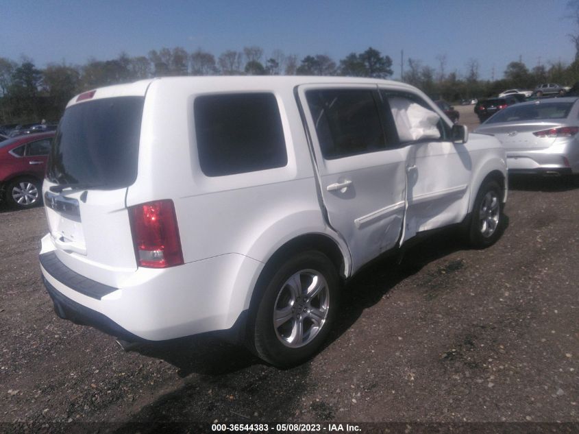 2014 HONDA PILOT EX-L - 5FNYF3H51EB015280