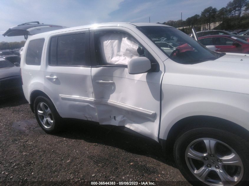 2014 HONDA PILOT EX-L - 5FNYF3H51EB015280