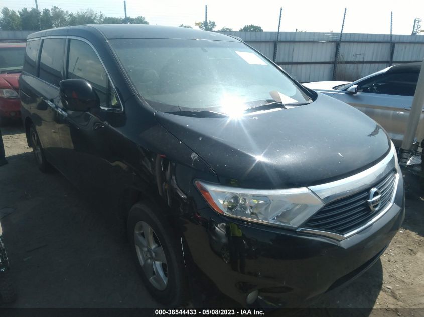 2014 NISSAN QUEST SV - JN8AE2KP9E9103579