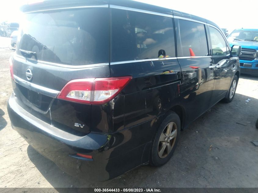 2014 NISSAN QUEST SV - JN8AE2KP9E9103579