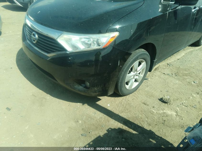 2014 NISSAN QUEST SV - JN8AE2KP9E9103579