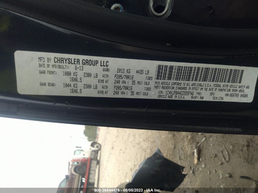 2014 JEEP PATRIOT SPORT - 1C4NJPBA4ED559746