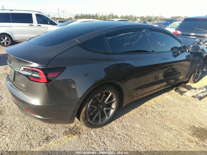 VIN 5YJ3E1EB7NF278014 2022 TESLA MODEL 3 LONG RANGE
