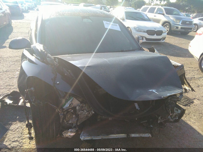 VIN 5YJ3E1EB7NF278014 2022 TESLA MODEL 3 LONG RANGE