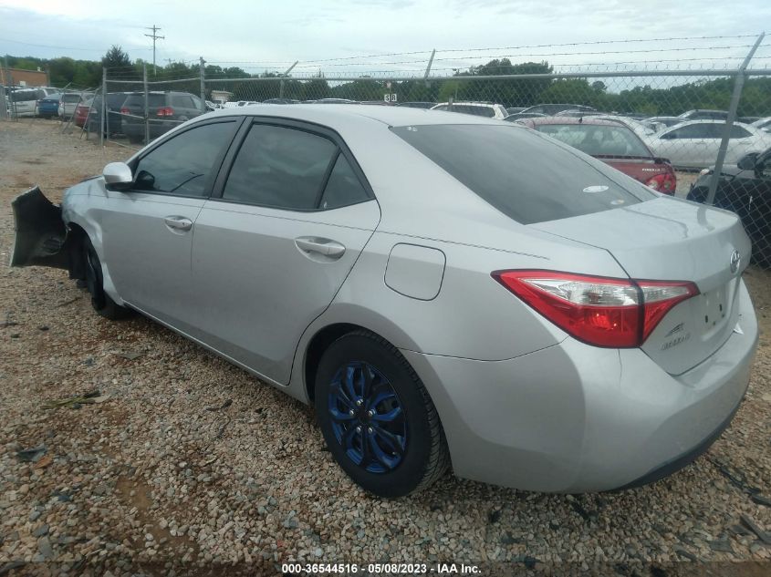 2015 TOYOTA COROLLA L/LE/S/S PLUS/LE PLUS - 2T1BURHE6FC394796