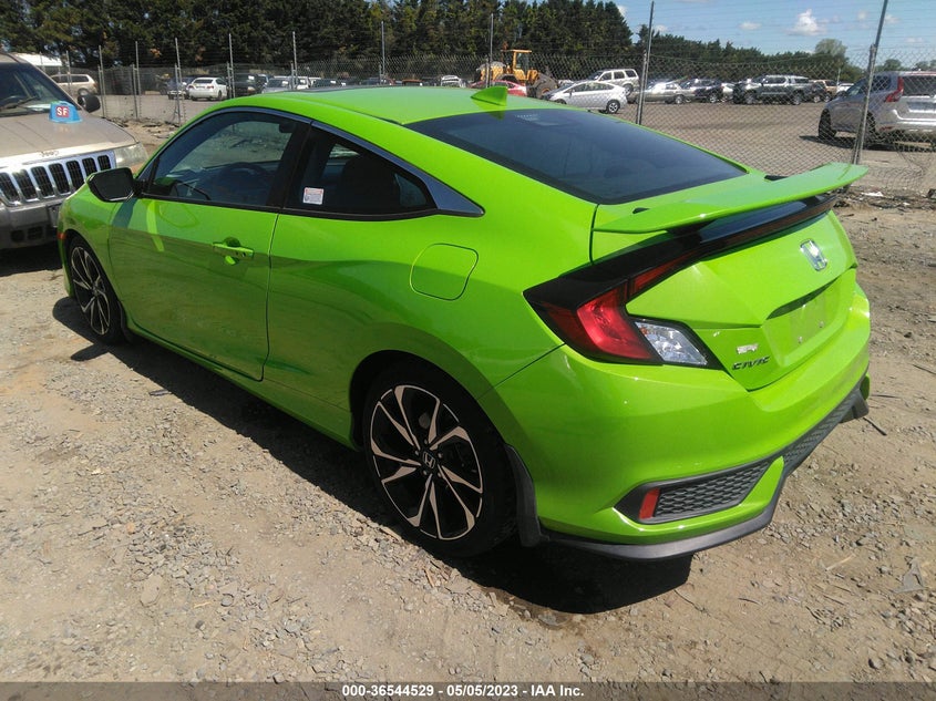 VIN 2HGFC3A58JH752282 2018 HONDA CIVIC SI COUPE