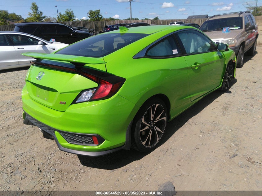 VIN 2HGFC3A58JH752282 2018 HONDA CIVIC SI COUPE