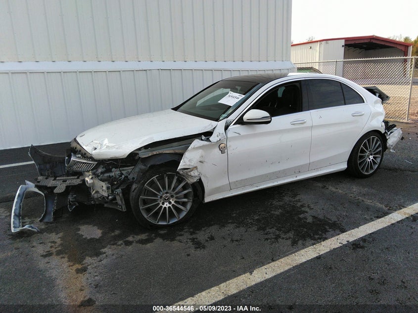 VIN 55SWF4JB7JU276337 2018 MERCEDES-BENZ C-CLASS C 300
