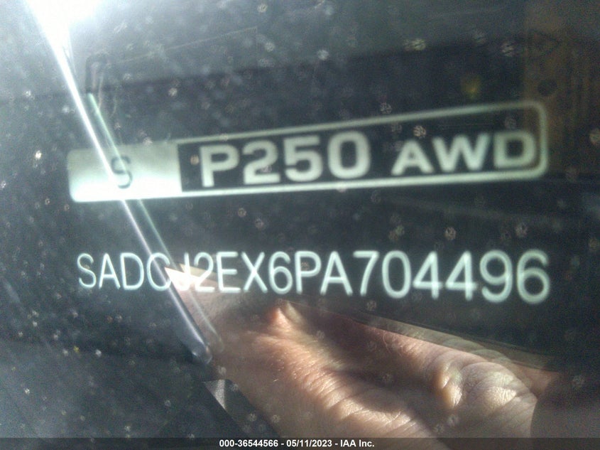 VIN SADCJ2EX6PA704496 2023 JAGUAR F-PACE S
