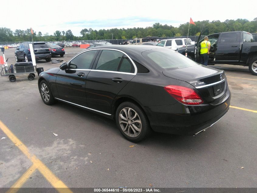 2016 MERCEDES-BENZ C-CLASS C 300 - 55SWF4KB8GU178831
