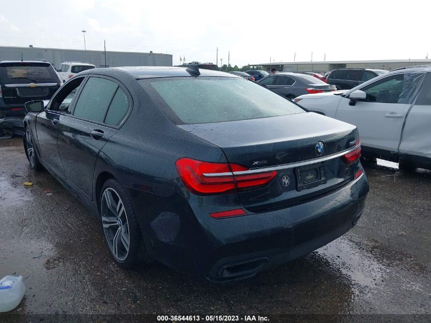 2016 BMW 7 SERIES 750I XDRIVE - WBA7F2C52GG416484