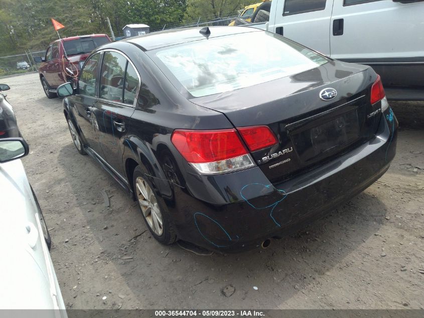 2013 SUBARU LEGACY 2.5I LIMITED - 4S3BMBK64D3002820