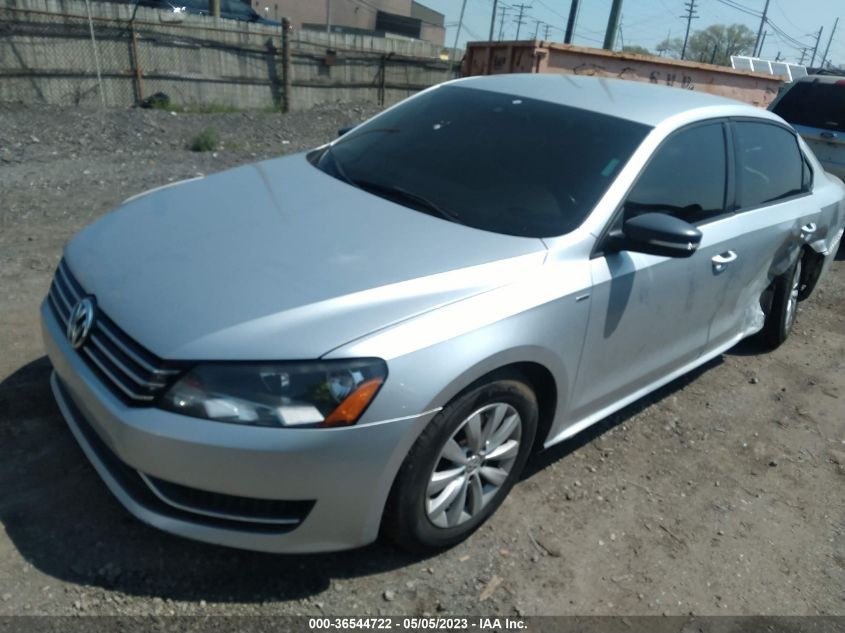 2015 VOLKSWAGEN PASSAT 1.8T WOLFSBURG ED - 1VWAS7A37FC051208