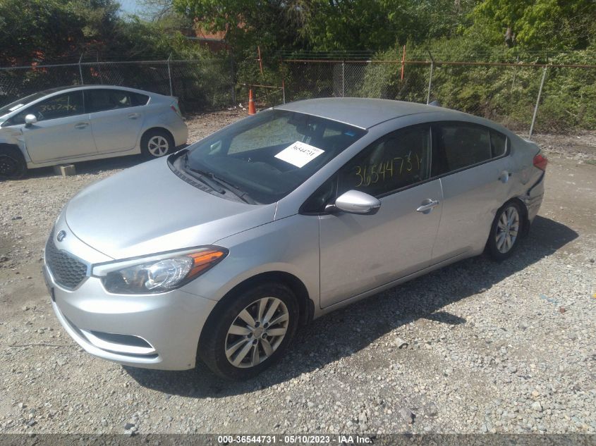 2014 KIA FORTE LX - KNAFX4A66E5143350