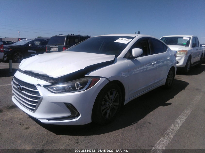 VIN 5NPD84LF3HH032859 2017 HYUNDAI ELANTRA SE