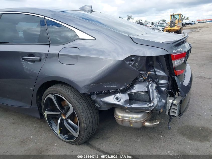 2020 HONDA ACCORD SEDAN SPORT - 1HGCV2F37LA024887
