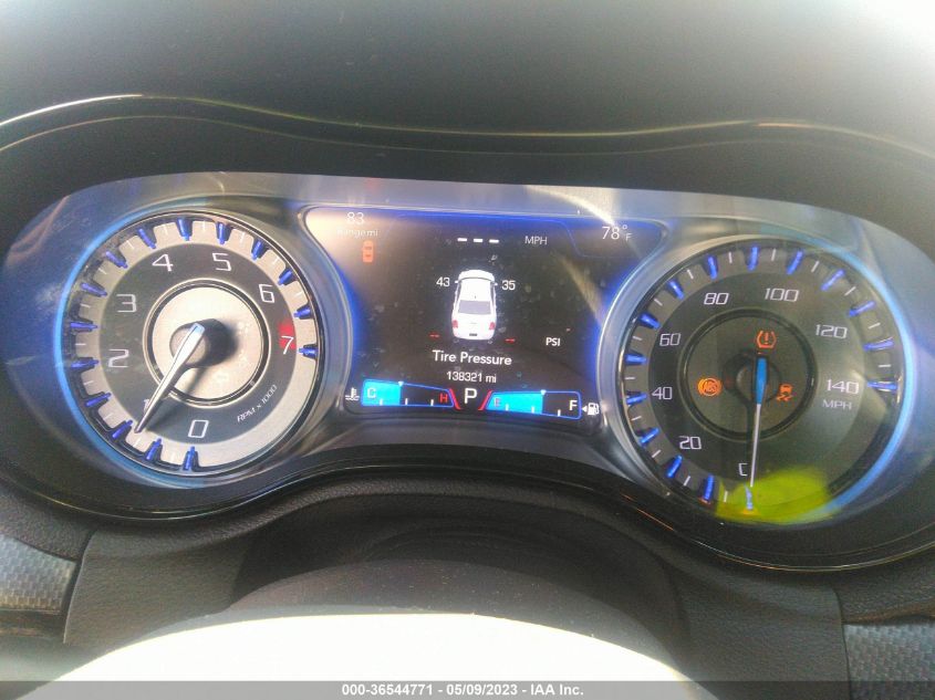 2016 CHRYSLER 300 300S - 2C3CCABG4GH135724