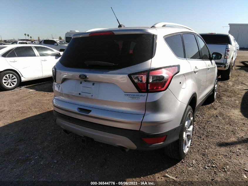 2017 FORD ESCAPE TITANIUM - 1FMCU0J90HUD59332