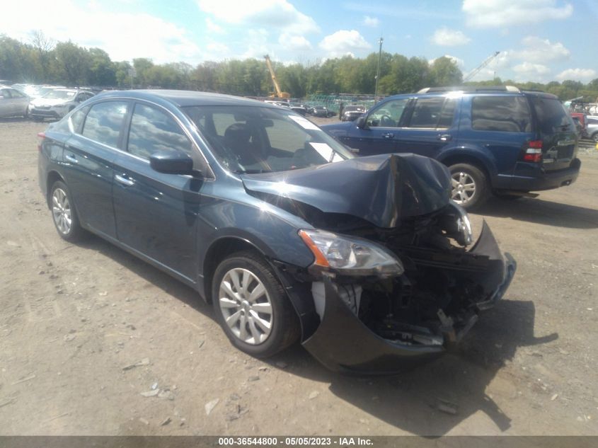 2013 NISSAN SENTRA SV - 1N4AB7AP0DN904366