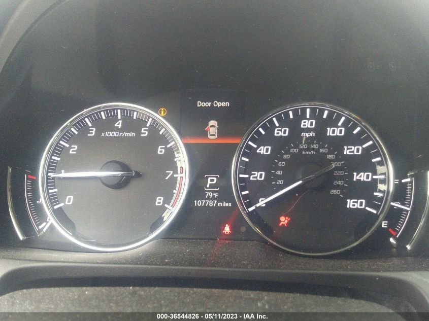 2015 ACURA RLX TECH PKG JH4KC1F54FC001618