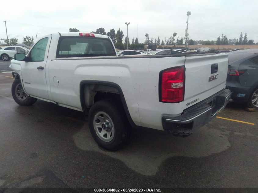 2018 GMC SIERRA 1500 - 1GTN1LEC2JZ258301