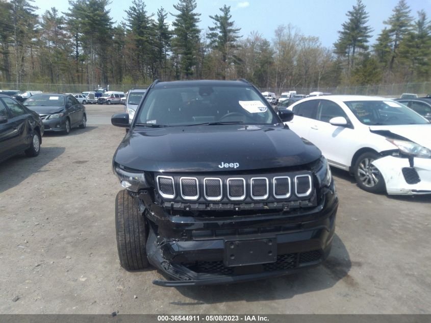 2022 JEEP COMPASS LATITUDE - 3C4NJDBB7NT121577