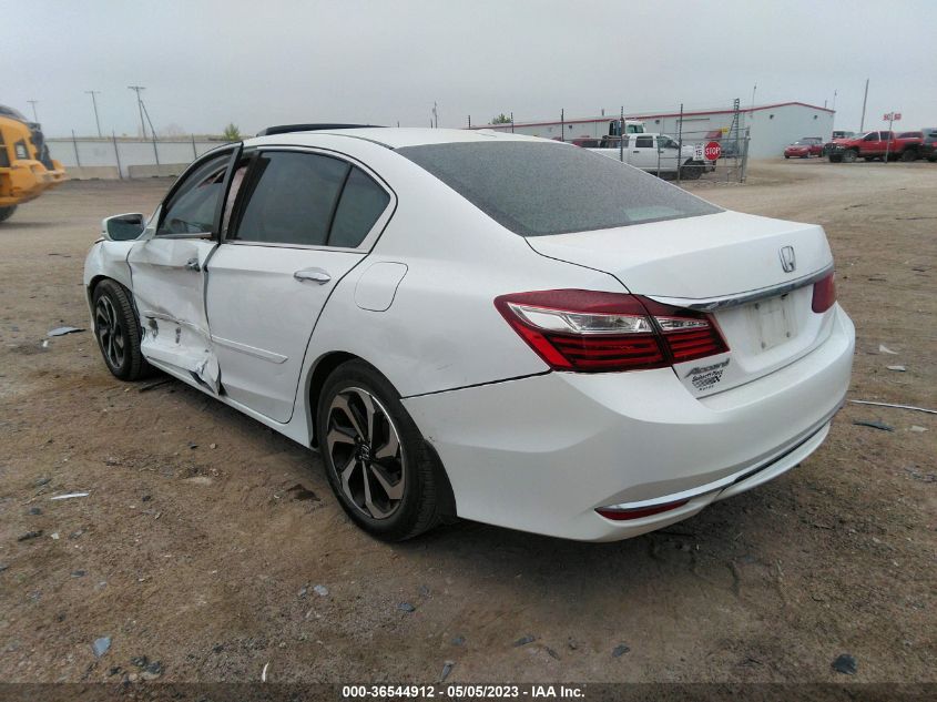 2016 HONDA ACCORD SEDAN EX - 1HGCR2F0XGA065692