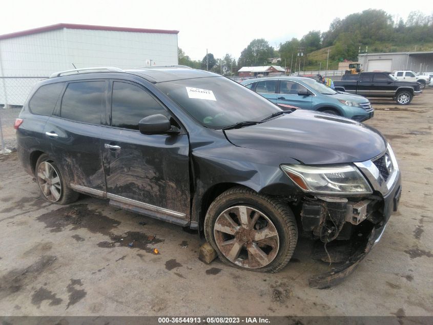 2014 NISSAN PATHFINDER PLATINUM - 5N1AR2MM8EC617733