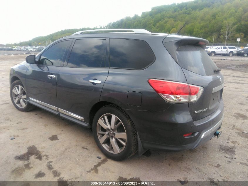 2014 NISSAN PATHFINDER PLATINUM - 5N1AR2MM8EC617733