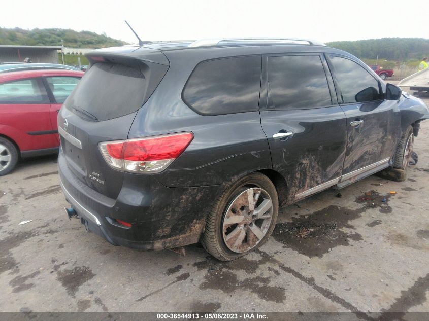 2014 NISSAN PATHFINDER PLATINUM - 5N1AR2MM8EC617733