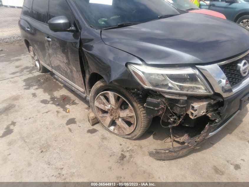 2014 NISSAN PATHFINDER PLATINUM - 5N1AR2MM8EC617733