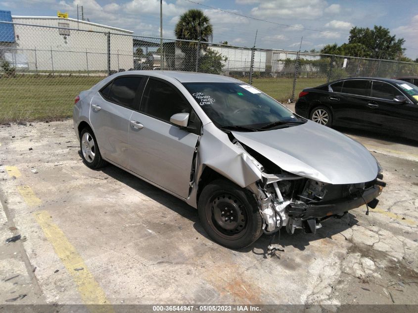 2019 TOYOTA COROLLA L/LE/SE/XLE/XSE - 2T1BURHE2KC201330