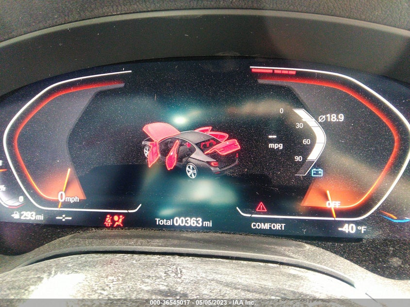 VIN WBA53BH00PCM82651 2023 BMW 5 SERIES 530I