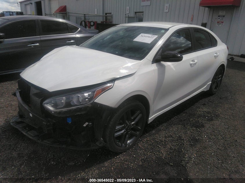 VIN 3KPF34ADXME270084 2021 KIA FORTE GT-LINE