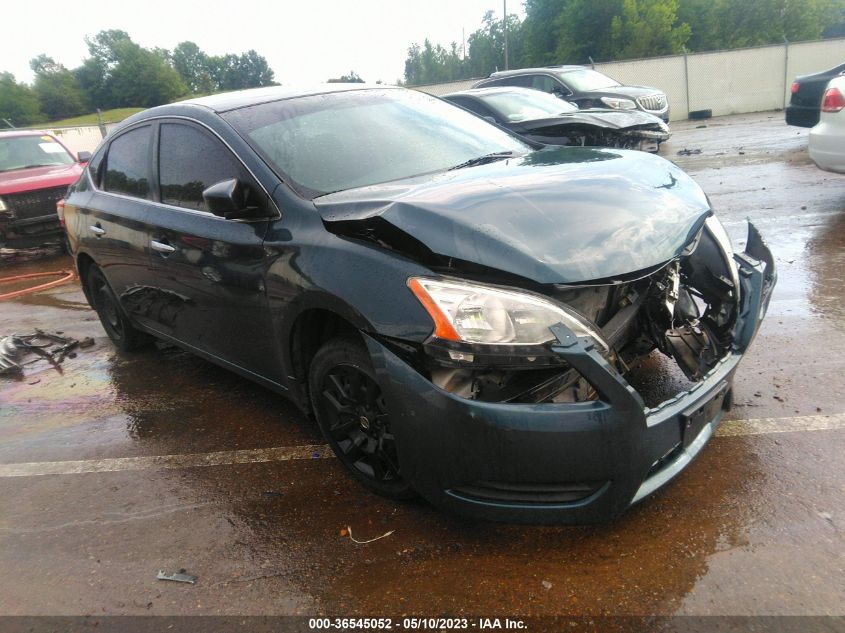 VIN 1N4AB7AP5DN909319 2013 NISSAN SENTRA no.1