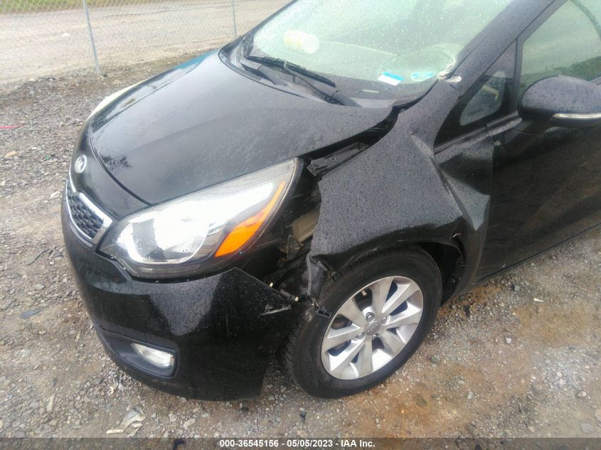 2013 KIA RIO EX - KNADN4A37D6223221